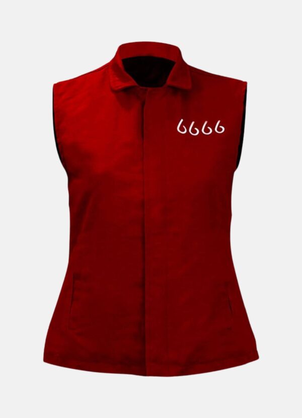 Yellowstone Kathryn Kelly S04 Red Vest