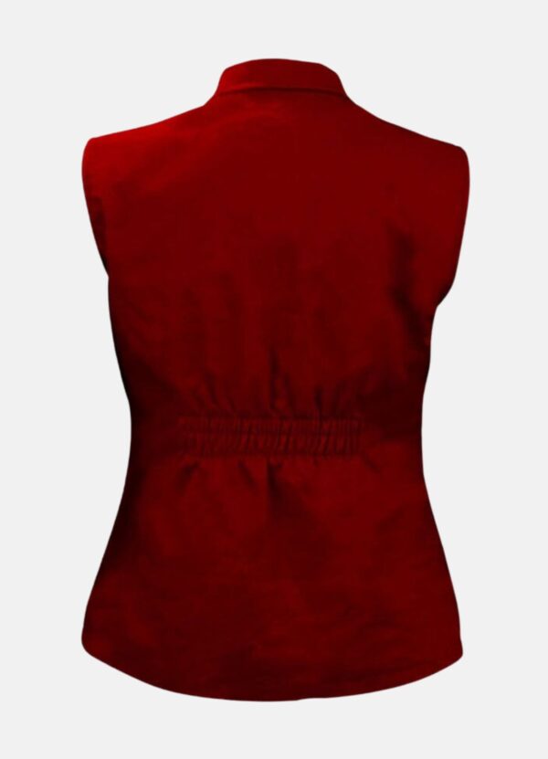 Yellowstone Kathryn Kelly S04 Red Vest